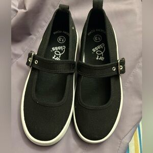 Black art class shoes memory foam size 13